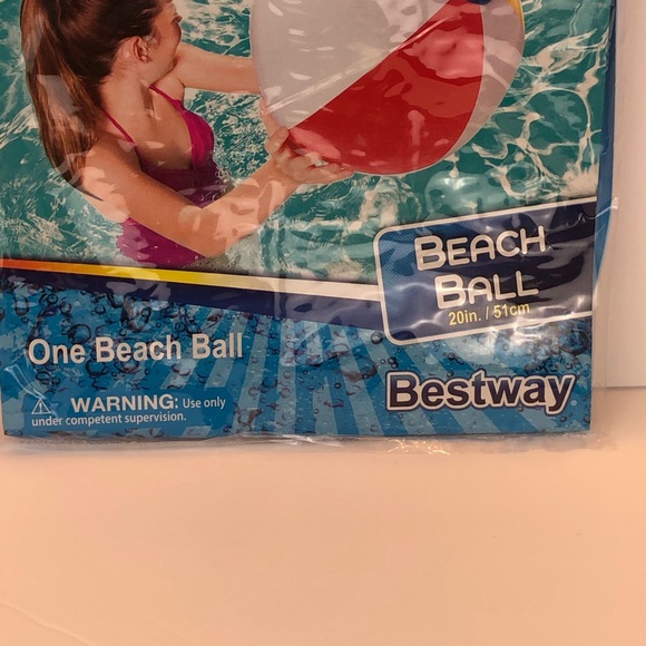 20” beach ball - Picture 2 of 3